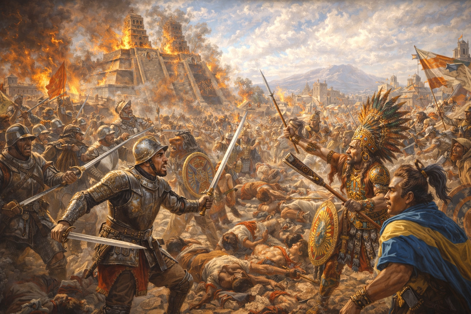 The Fall of the Aztec Empire